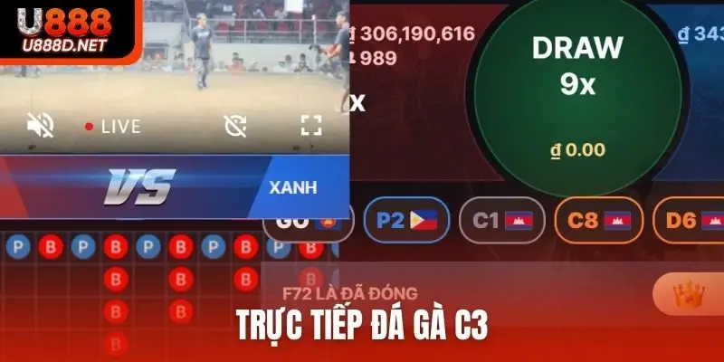 Trực tiếp đá gà C3